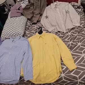 3 Dress Shirts Mens Size Medium